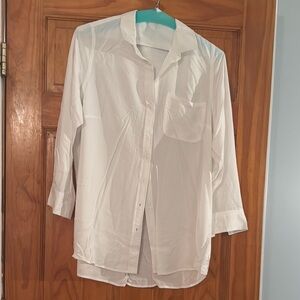 White Button-Up Shirt